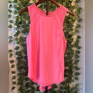 lululemon athletica Neon Pink Sleeveless Performance Tank